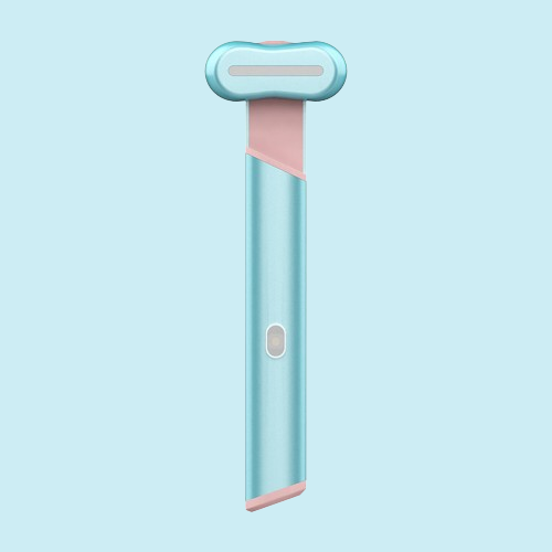 Luna Skin Care Red & Blue Light Therapy Wand With Electric Eye Massager